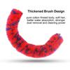 2PCS Red+Blue Saxophone Neck Cleaning Rod Cleaning Brush Kit  Saxophone Neck Inside Tube Cleaning