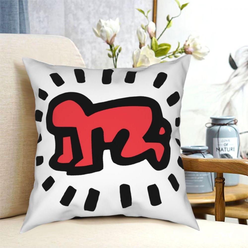 keith haring pillow case