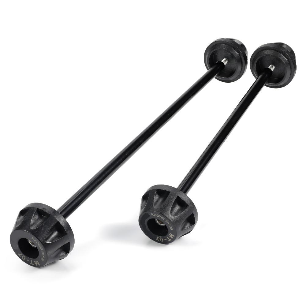 For Yamaha MT-07 FZ07 XSR700 Front & Rear Wheel Fork Axle Slider Crash Guard Set