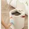 20L Sensor Trash Can with Handle ABS Automatic Induction Touchless Garbage Can for Bathroom