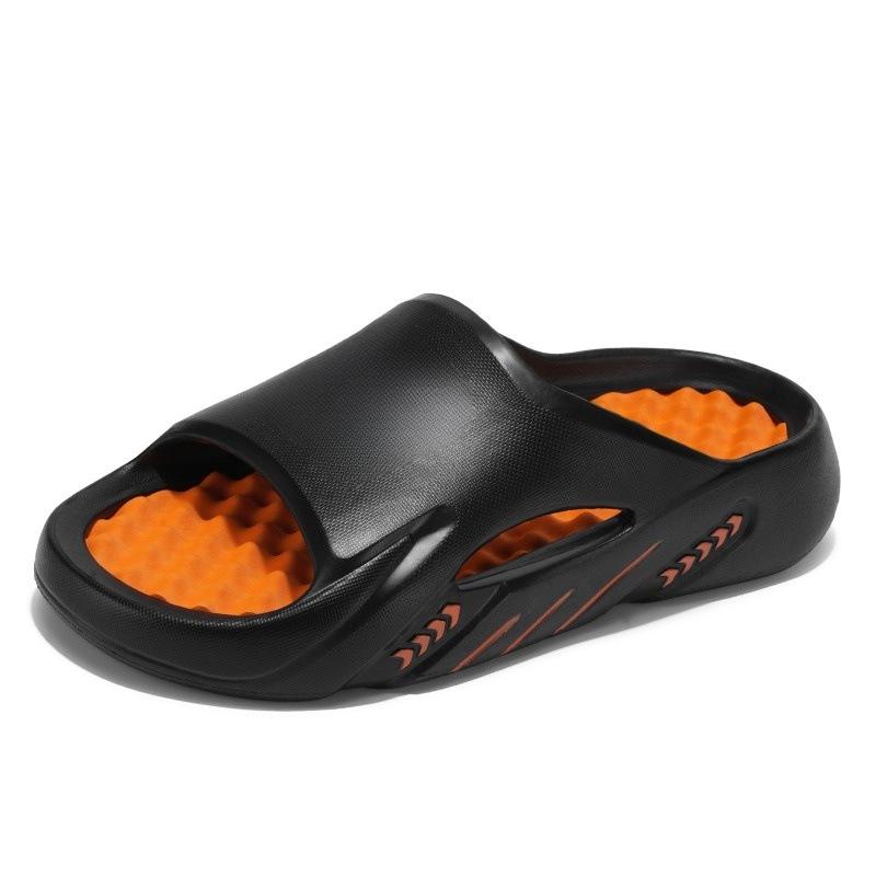 Summer new large-size home outdoor casual toe slippers breathable, light and simple thick-bottomed sandals 36-37
