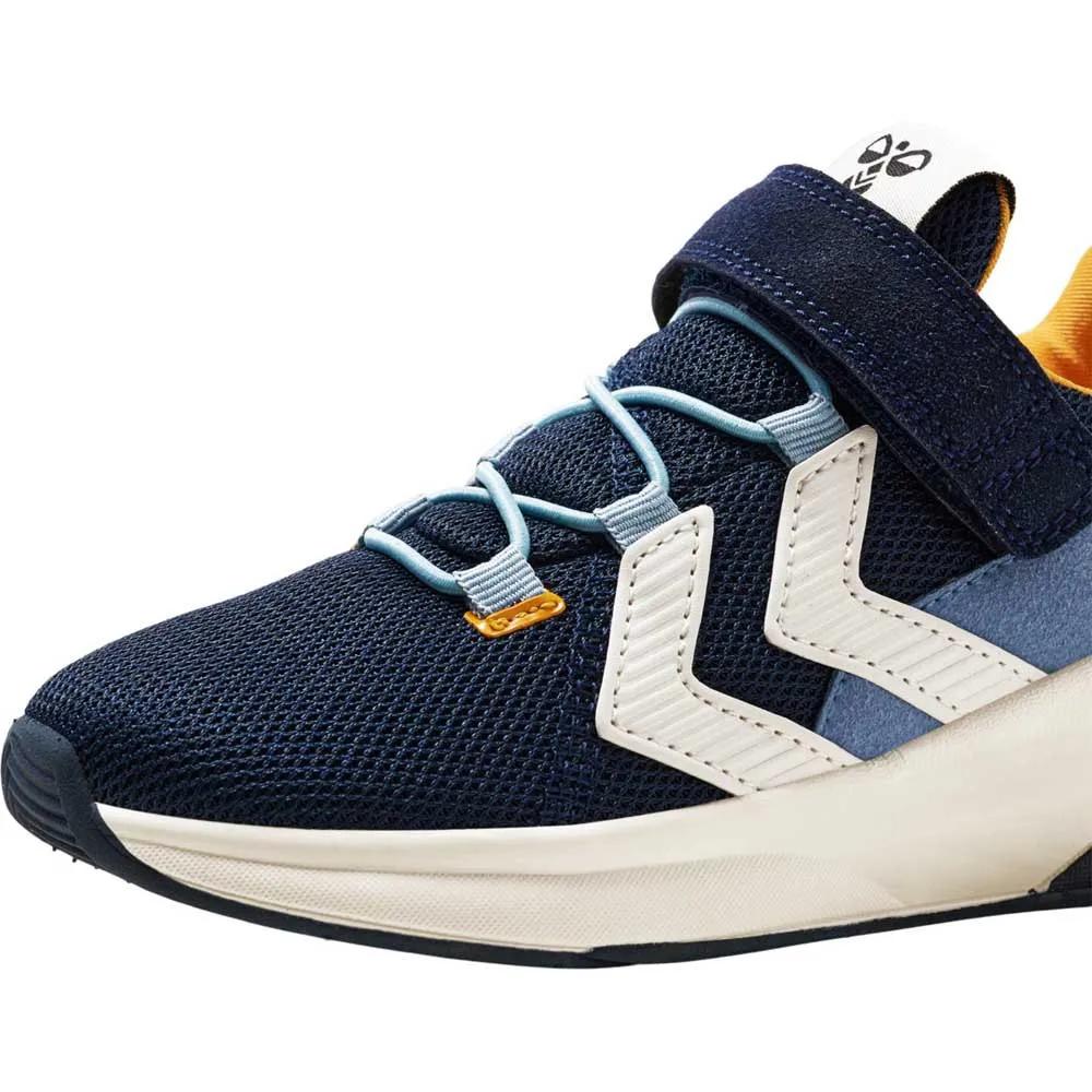 Hummel reach 300 recycled sneakers blue
