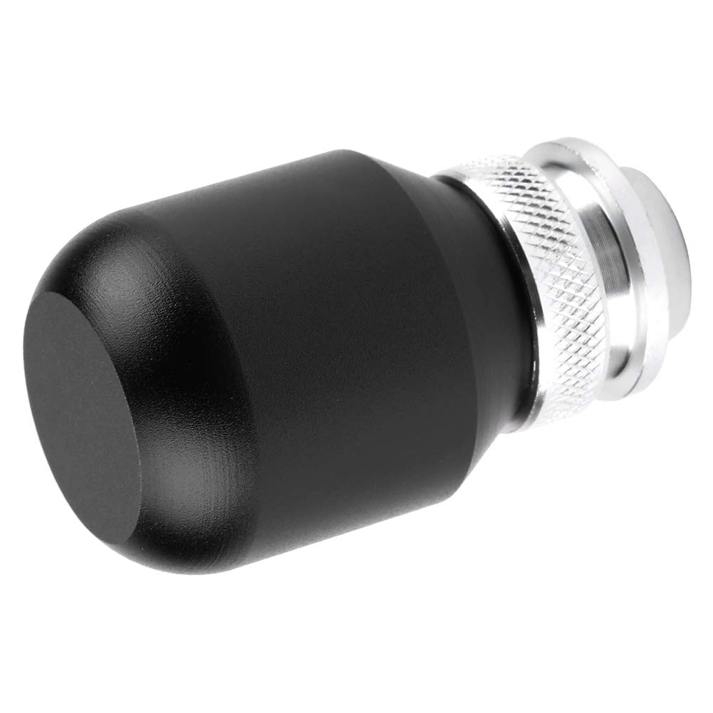 Schaltknauf, Schaltknauf, Automatikschalthebel, Automobil Universelle Modifikation Manueller Griff Schaltkopf Schalthebel (3 Stück) (Schwarz)