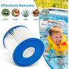 2 pezzi Cartuccia Filtro Sostitutiva Tipo S1 per Pompa Piscina Intex PureSpa 28429E, 28403E, 28407E, 28443E, 28453E, 28421E, 28423E, 28413E