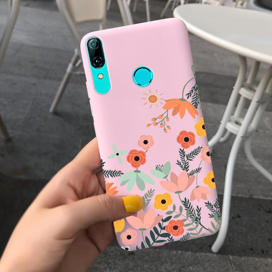 Lovely Silicone Case For Huawei P Smart 2019 Case Huawei PSmart 2019 Soft Back Cover Funda Bumper POT-LX1 POT-LX3 Phone Case