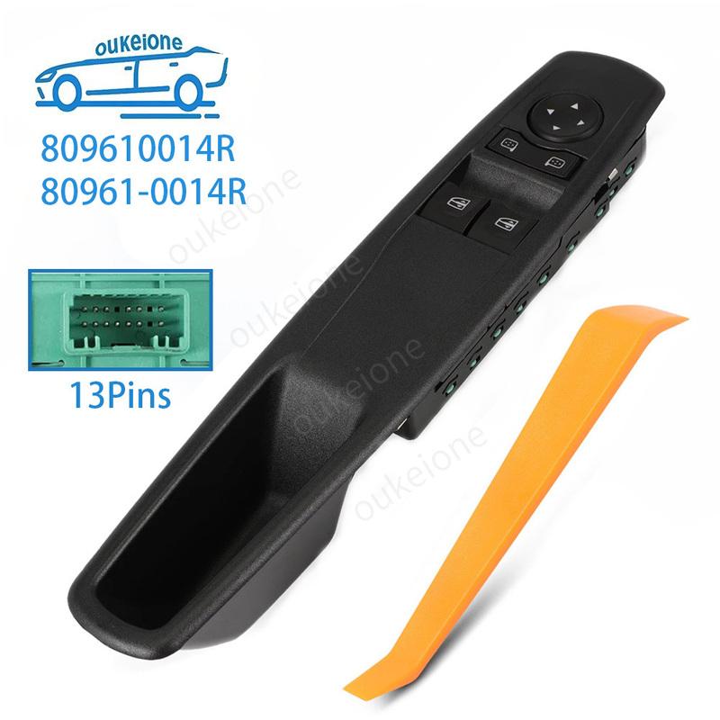 

For Renault Fluence Door Car Front Left Side Electric Power Window Switch Glass Lifter Control Button 809610014R 80961-0014R