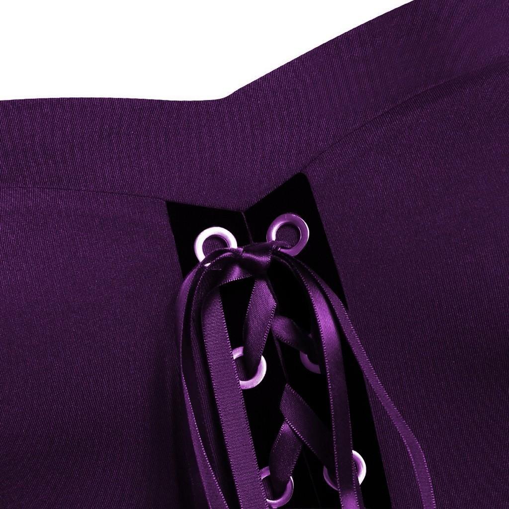 Suspensório de bruxa de Halloween vestido longo plus size com alças e vestido full swing