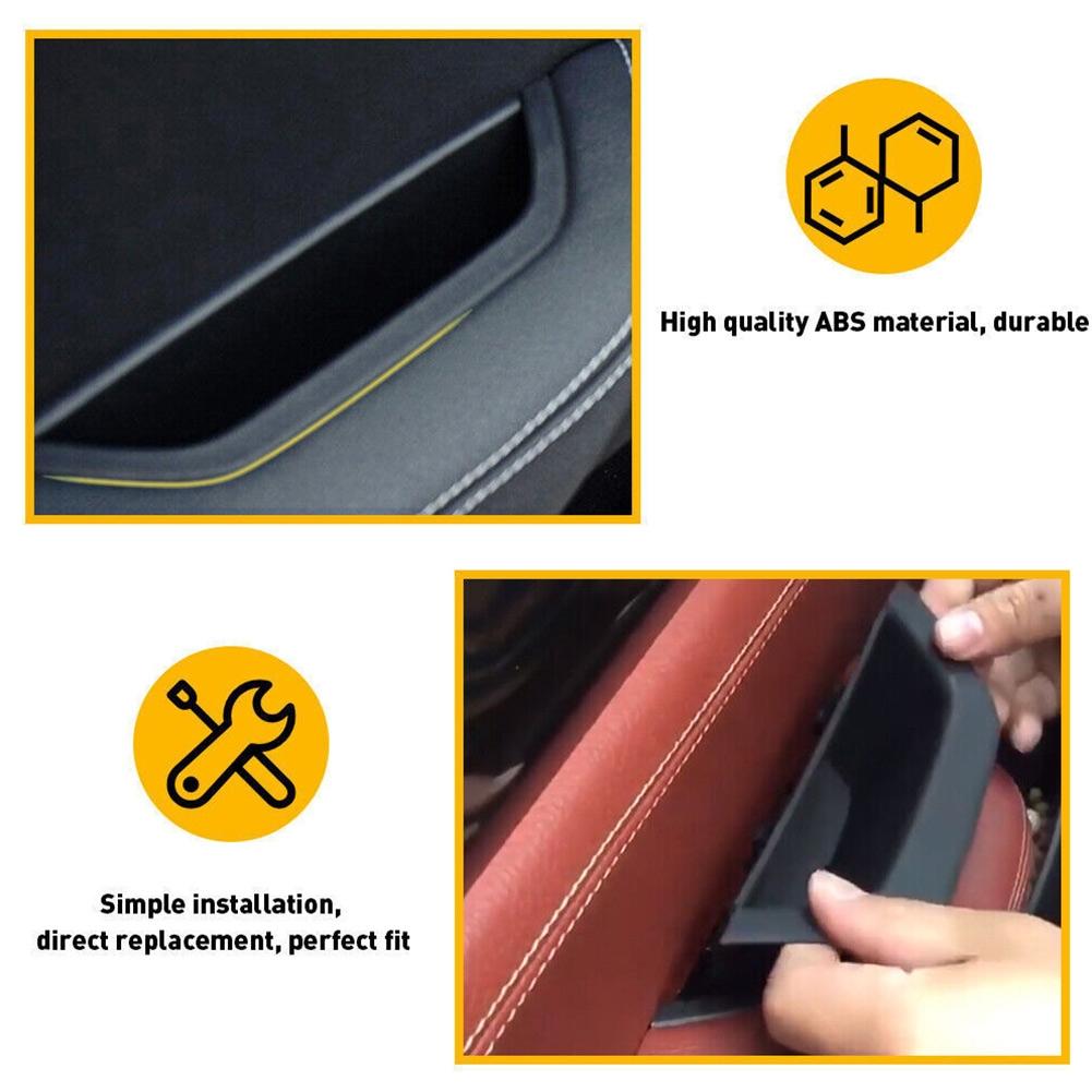 1 Pc Car Door Handle Black Front Left Side Inner Handle