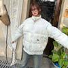 2025 winter new padded clothes women's Korean ins warm, comfortable, simple and versatile bread jacket thickened cotton jacket