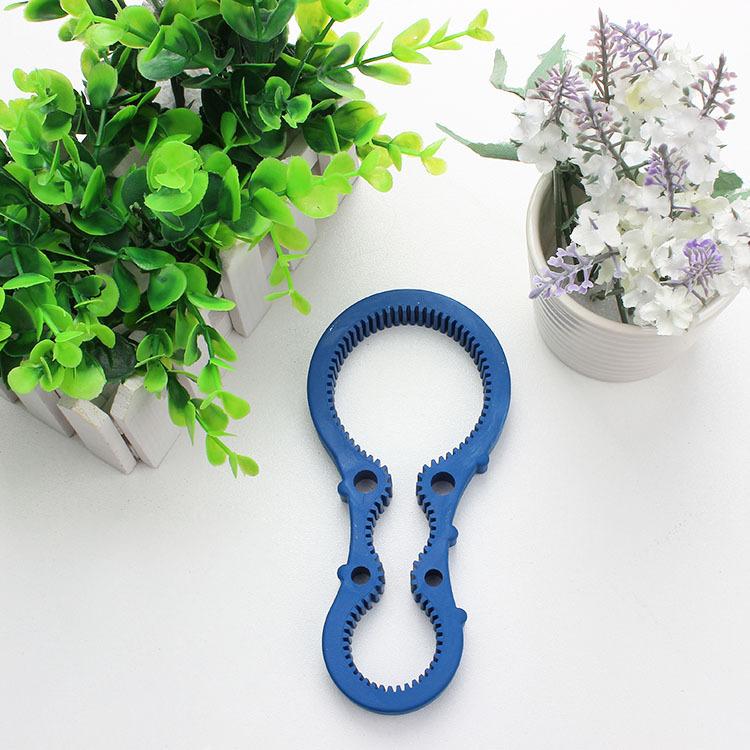 

1 шт. Открывалка для банок для слабых рук 3 в 1 Многофункциональная открывалка для консервов Открывалка для бутылок Набор с нескользящей силиконовой ручкой 1PCS синий