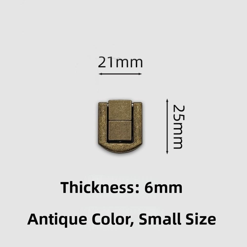 Alloy Material Box Hasp Latch Metal Construction Toggle Latch Clasp Box Clasp Buckle for Wood Box