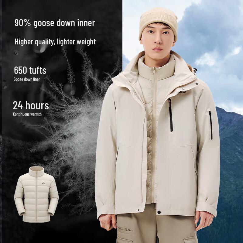 Pelliot Men's Classic 2.0 3-in-1 Down Jacket