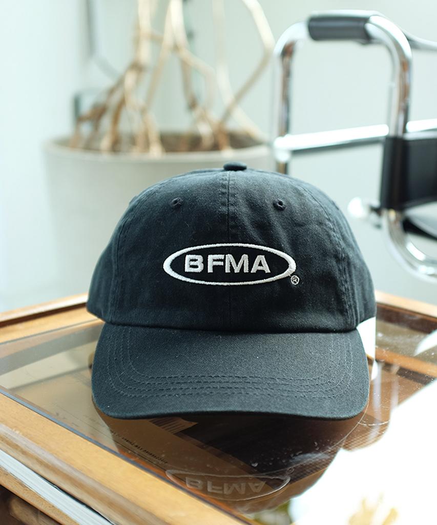 Beollunpeulenjeu Bfma Logo Washed Ball Cap Black