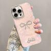 Pearl Bow Is Suitable for Apple 17promax Mobile Phone Case Iphone16 High-value Girls 15 New Models 14 Outside
