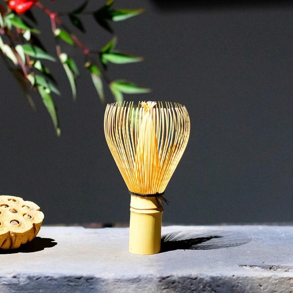 Bamboo Matcha Whisk Multifunctional Matcha Green Tea Powder Whisk Useful Matcha Brush  Teaware