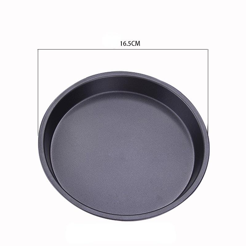 

1 шт. Круглая форма для пиццы, многофункциональные инструменты для выпечки, антипригарная форма, противень из углеродистой стали, форма для выпечки торта, 6, 8, 9, 10 дюймов, кухонная утварь