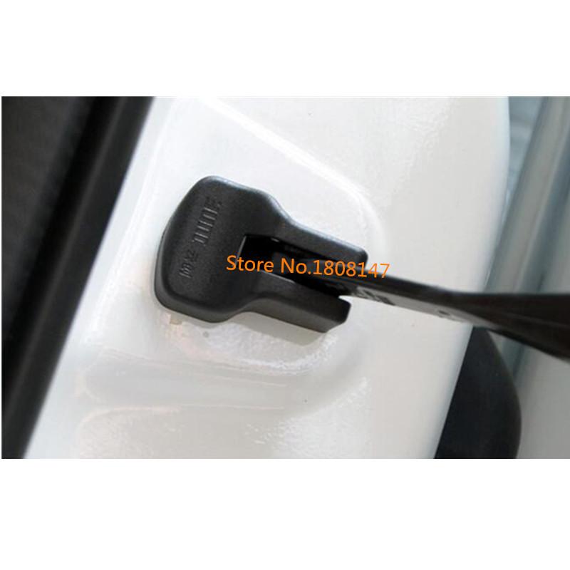 Car Anti Rust Water Proof Door Lock Key Keys Plastic Buckle Limit Device Hoods 4pcs For Toyota Highlander 2020 2021 2022