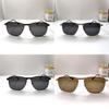 2023 Business Polarized Sunglasses Black Frame Grey Lens Uv400 Men Women Wholesale