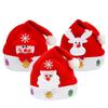 Festive Light-Up Santa Hat for Adults & Kids - Perfect Christmas Gift & Decoration