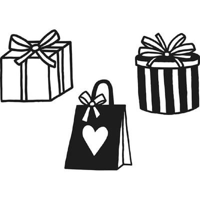 Cutting and Embossing Tool - ARTEMIO - 'Gifts' Dies - Multi-materials - Mixed - For Adults