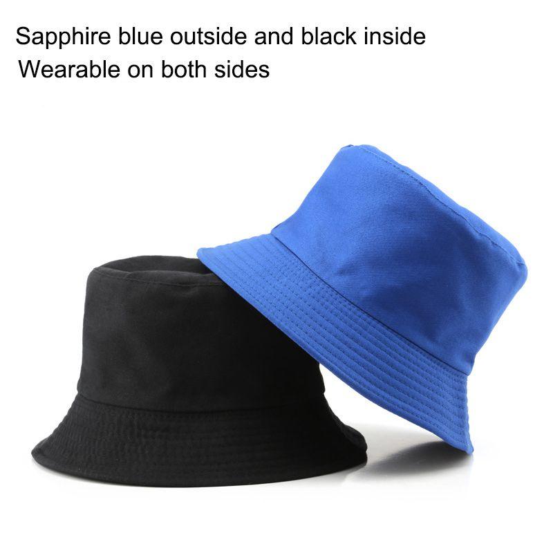 Double-sided Fisherman Hat Cool Summer Sun Protection Hat For Men And Women