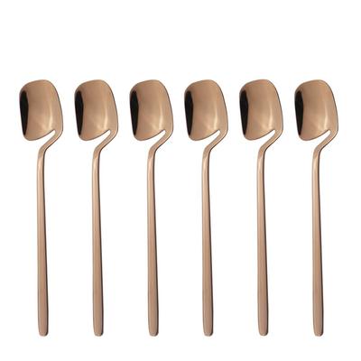 6-teiliges Geschirr-Set, Besteck-Set, Löffel, Edelstahl-Besteck, Outdoor, Büro, Küche, Home-Party-Geschirr-Set