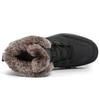 Autumn and Winter New High-top Velvet and Wool Platform Snow Boots Hard-soled Wild Hiking Shoes Outdoor Off-road Shoes