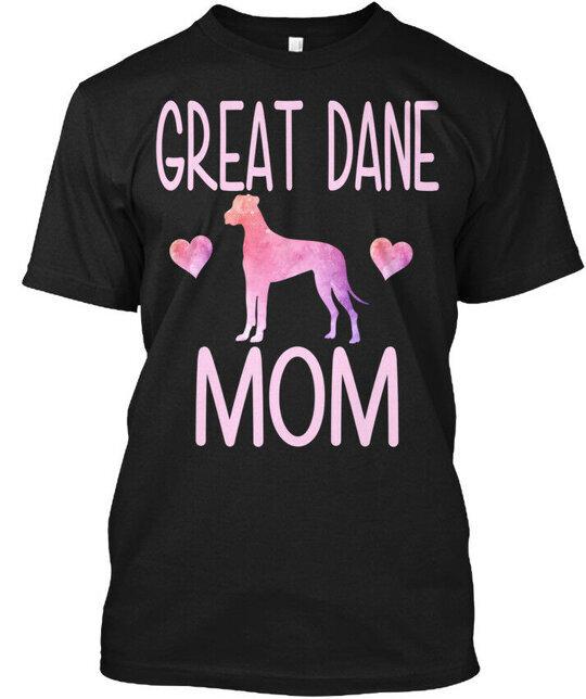 

Great Dane Mom Apparel - T-Shirt Made in the USA Size S to 5XL L