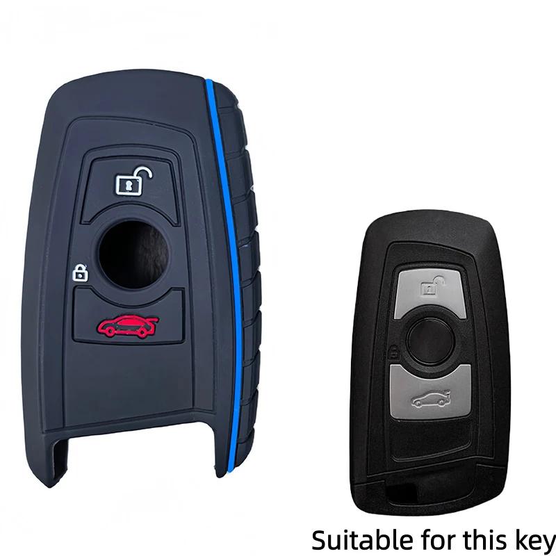 

Silicone Car Remote Key Case Cover For BMW 1 2 3 4 5 6 7 Series X1 X3 X4 X5 X6 F36 F25 F26 F30 F34 F10 F07 F20 Z10 G30 F15 F16