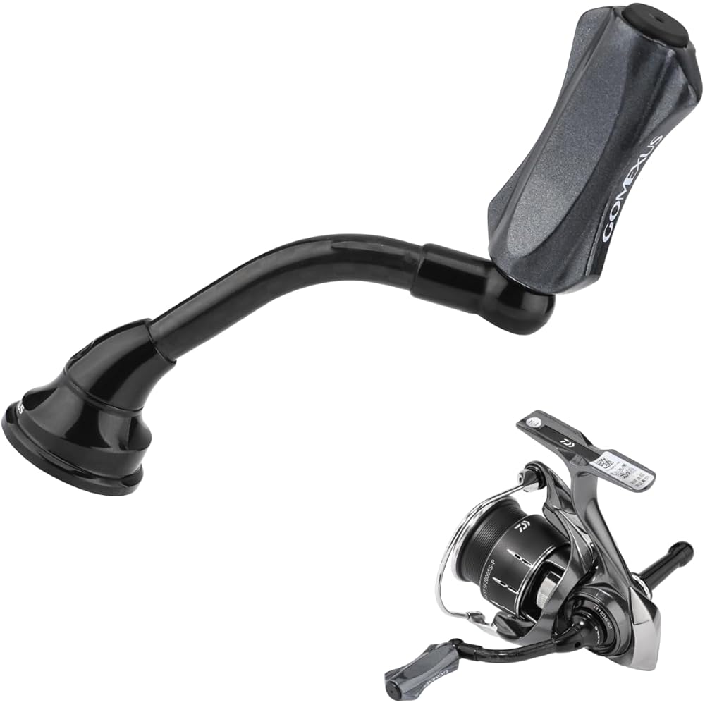 Gomeksa Reel Handle Lightweight Carbon CraftFin 35/40/45 Shimano (SHIMANO) Daiwa (DAIWA) Spinning...
