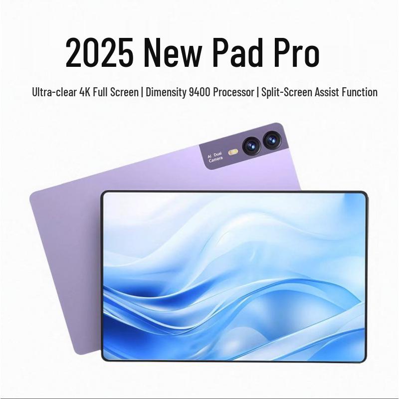 2025 Ultra-Clear Eye Protection 5G Tablet Pad with Full-Screen Dimensity 9400 for Android Office and Gaming
