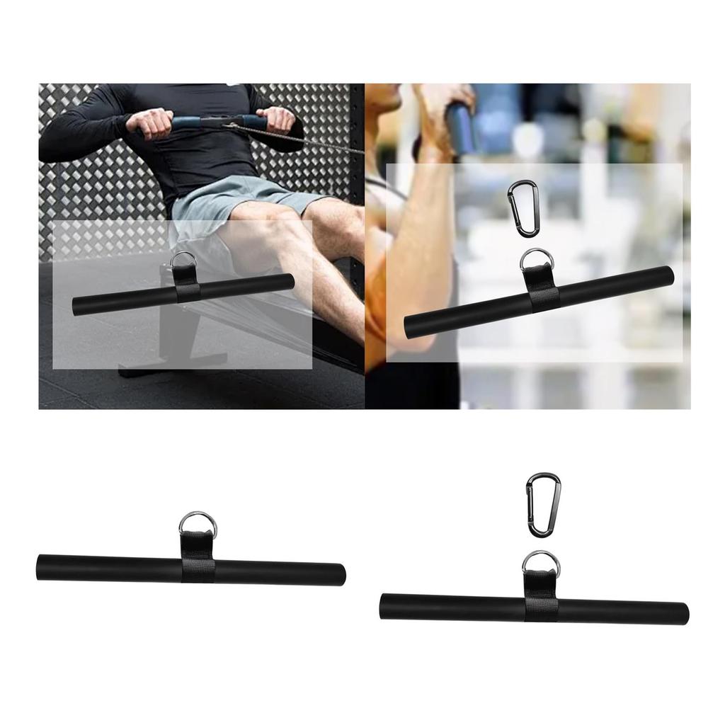 LAT Pull Down Bar Easy Install Comfortable Hand Grips Deadlift Handle Grip Pulldown for Shoulder Exercise Tricep Fitness Workout