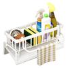 Drain Kitchen Soap Sponge Organizer Large Rack Holder Sink Caddy
