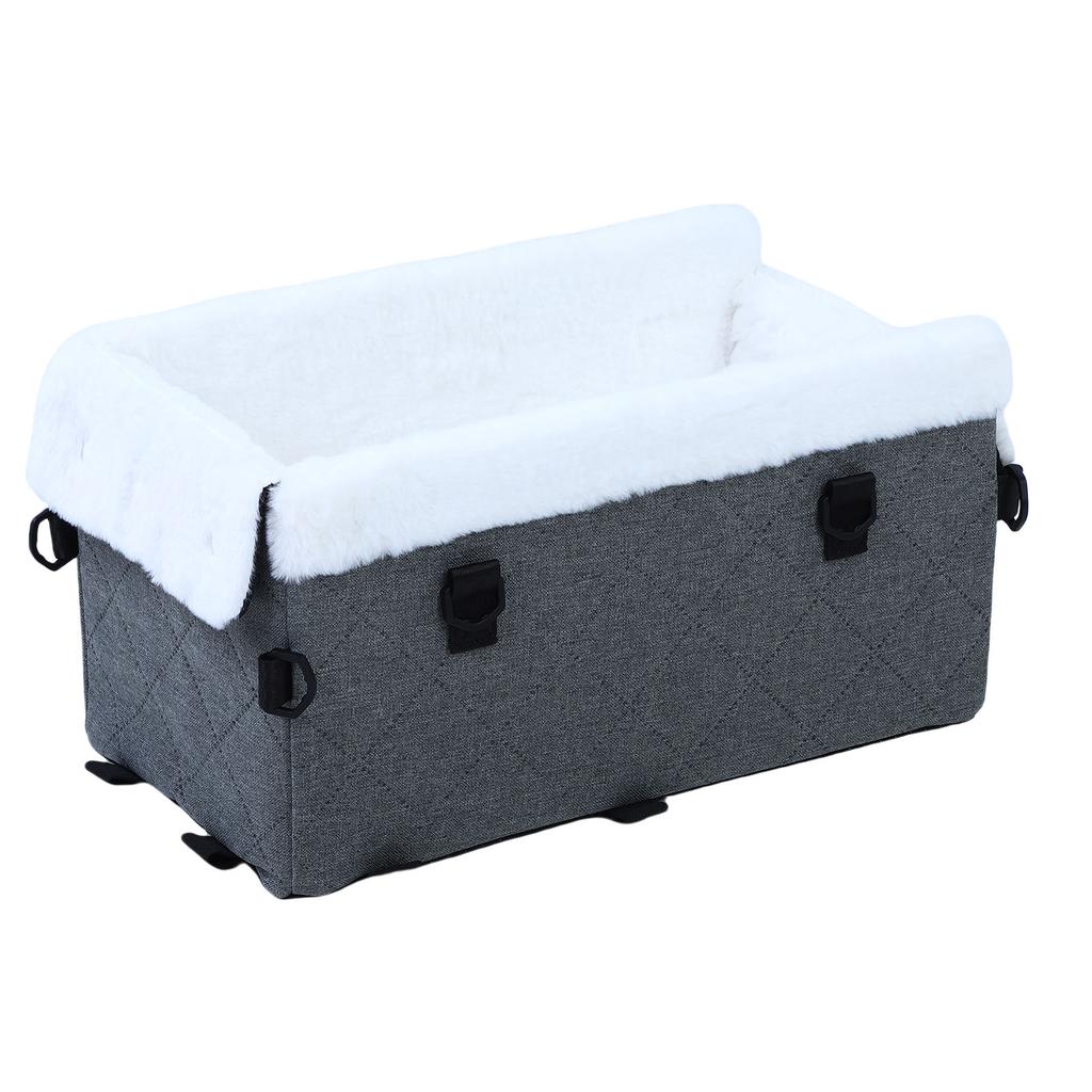 Dog Car Seat Portable Soft Pet Car Travel Home Bed Comfortable Pet Carrier for Cars Trucks SUVs
