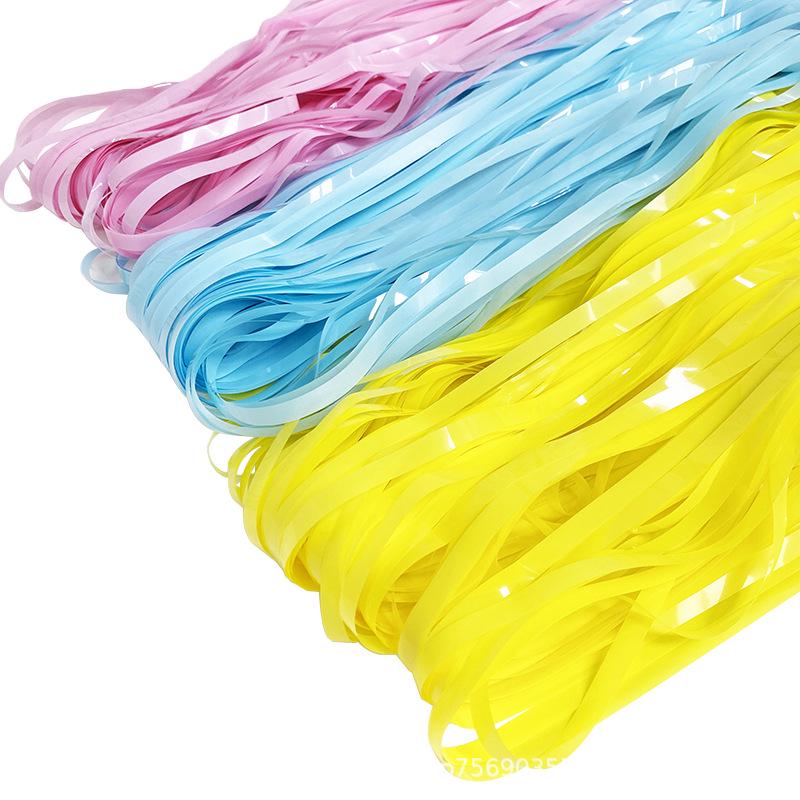 New Macaron Color Laser Tinsel Curtain 1x2m - Thickened Party Decoration for Birthday or Event