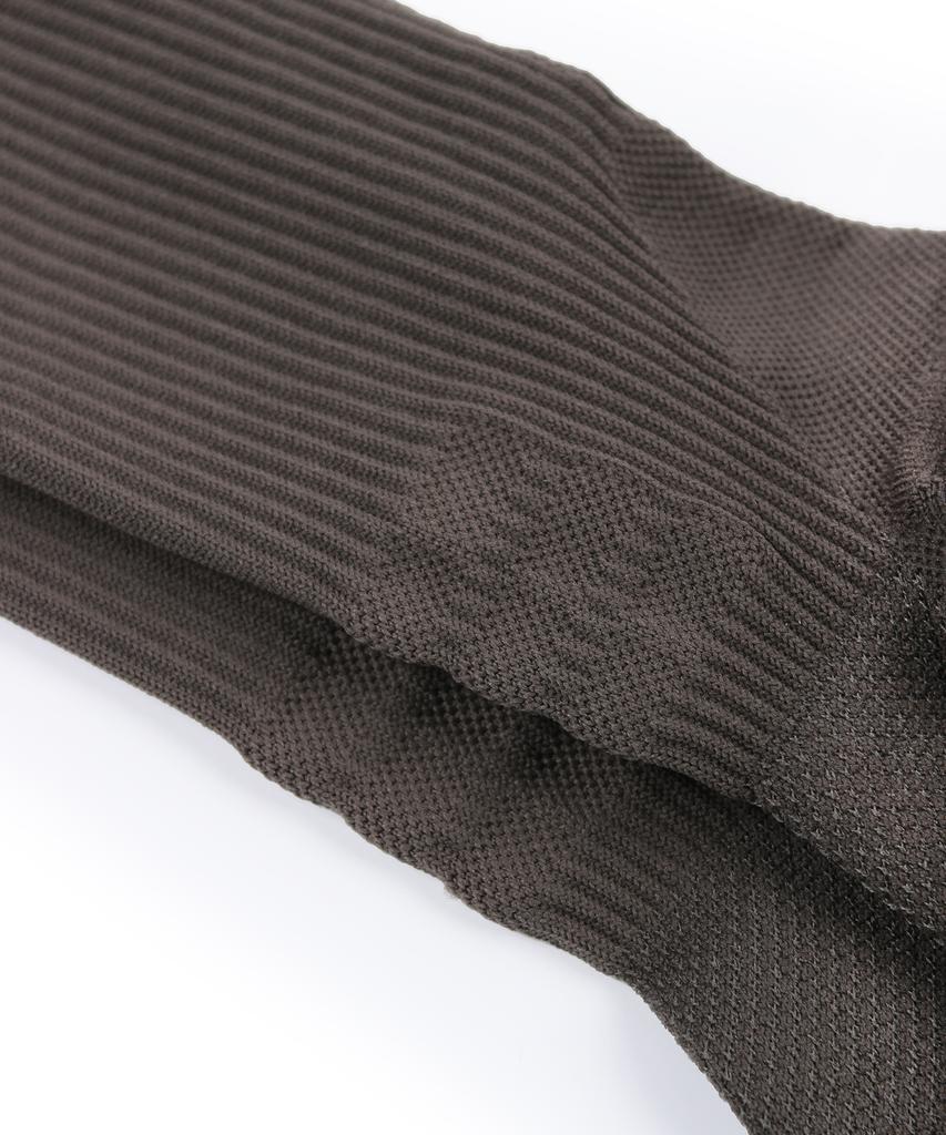 Goyoweeo Support Running Crew Socks (Brown Gray)