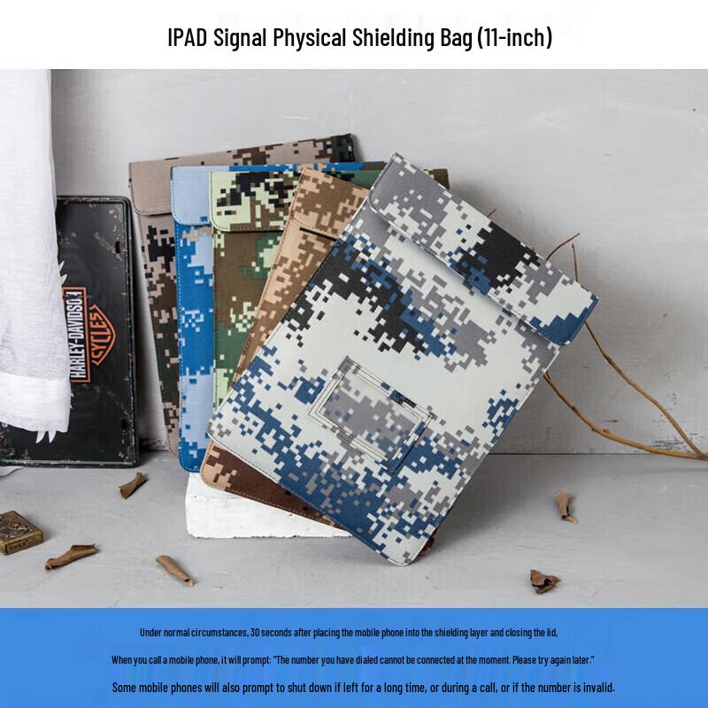 Ying Tu Signal Blocking Faraday Pouch for Phones & Tablets