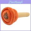 Plush Cartoon Toilet Plunger Massage Hammer With Soft Cotton Filling For Kids And Adults