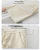 Gray Glitter High-Waisted Wide-Leg Elastic Drawstring Pants for Women - Spring/Autumn 2025