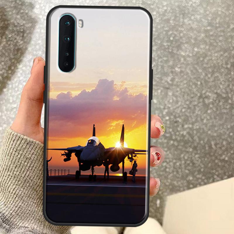 

F14 Tomcat Fighter Case For OnePlus 13T 10T 8T 10 Pro 15 13 12 11 15R 13R 12R Nord CE 5 2 3 4 Lite N20 N30 Coque OnePlus Nord CE2Lite