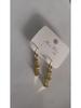 European & American Minimalist Zircon Flower Earrings with Heart Ear Cuffs - Stylish Niche Design for Women