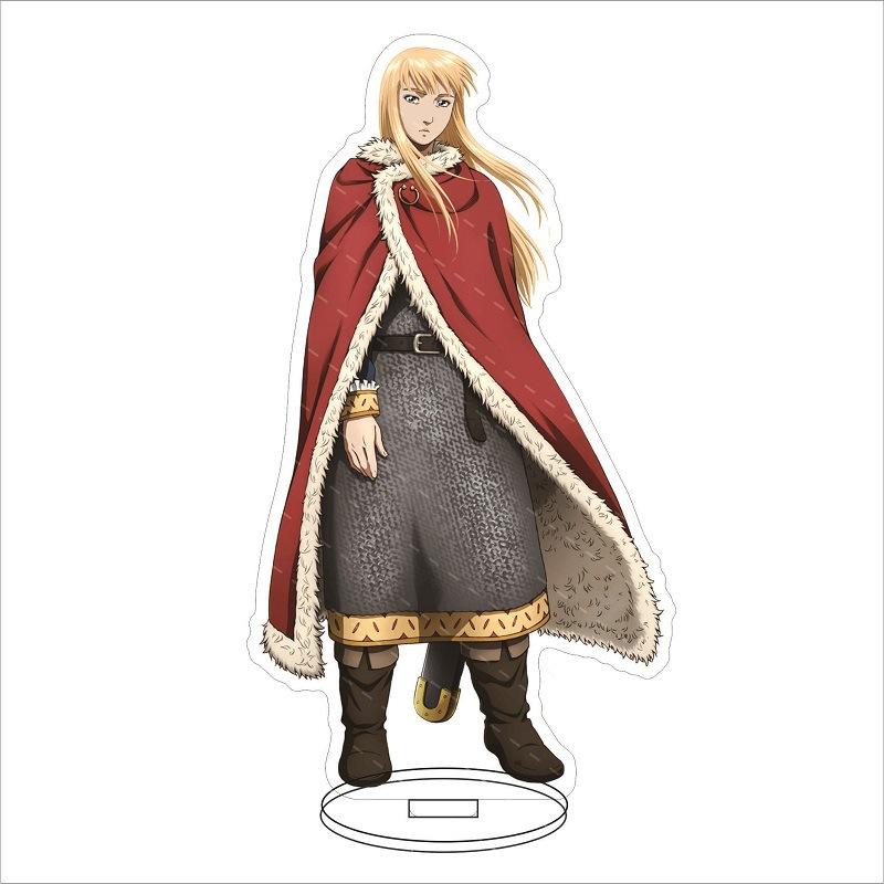Anime Vinland Saga Thorfinn Acrylic Stand Model Plate Decoration Desk Figure Display Fans Gifts Animation Products Tableware