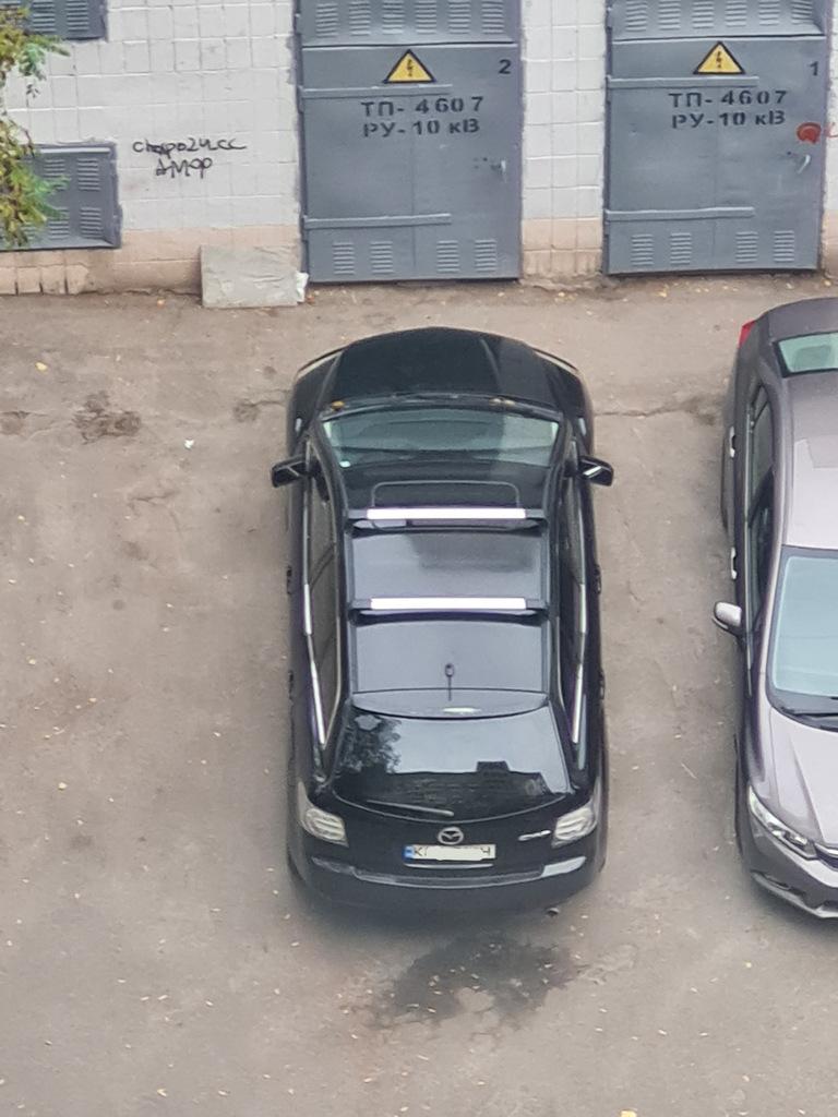 Поперечены в штатные места под ключ Wingbar V3 (2 шт) Серые для Mazda CX-7 2006-2012 гг