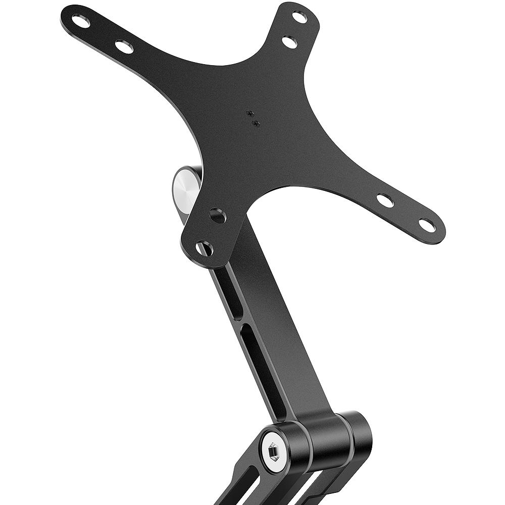 UPERFECT VESA Monitor Desk Mount Single Monitor Stands Freestanding Fits 12'' to 22'' Computer Screen with Height Adjustable