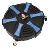 3600 Psi Power Washer   Pounder, 16 Inch Circular Cleaning Deck, Ideal for Butt Pad  , Stainless Steel, Abs,