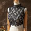 Lace Fake Collar Children's Versatile Lace Stand Up Collar Base Shirt Short Style Small Shirt Half High Collar Inner Layer