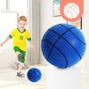 Geräuscharmer Indoor-Basketball mit hohem Rückprall für Kinder-Dribbling-Training, unbeschichtet