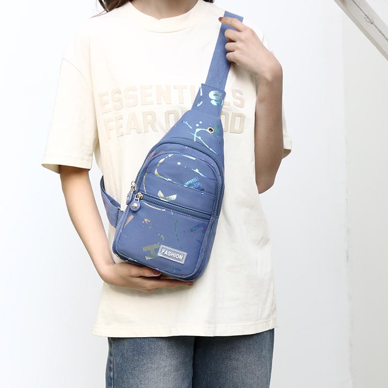 Women Chest Pack 2024 Bags for Women Female Sling Bags Crossbody Shoulder Chest Bag Casual Girls Messenger Pack Phone Bag