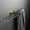 Brass Bathroom Accessories Brushed Gold Bathroom Shelf,Towel Rack,Towel Hanger Paper holder,Toilet Brush Holder Bath Hardware
