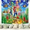 Super Bros Wall Tapestry Aesthetic Wall Hanging Printed Fabric Blanket Decorative Tapestries for Bedroom Living Room Home Decor